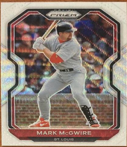 Mark McGwire [White Wave Prizm] #58