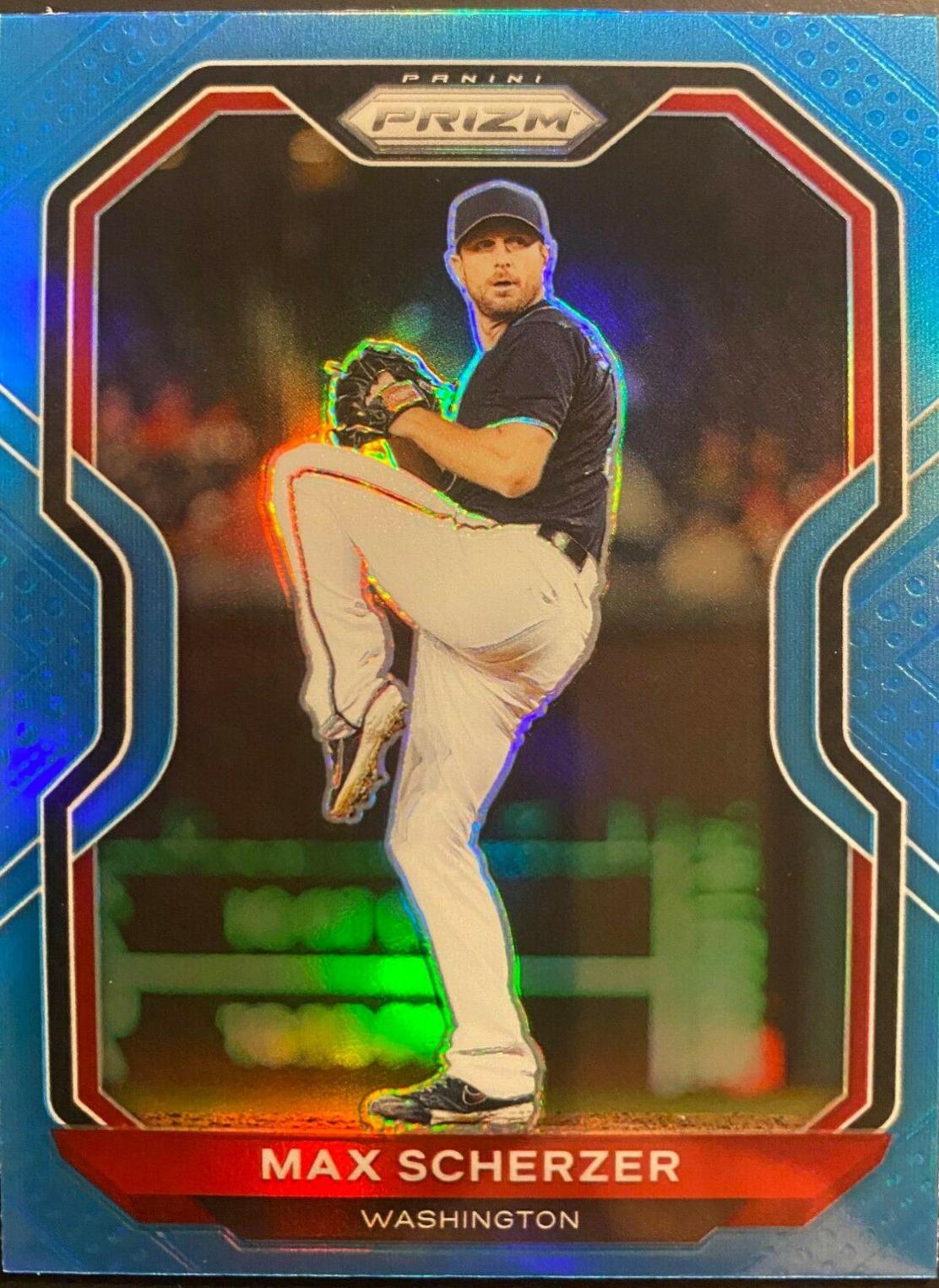 Max Scherzer [Carolina Blue Prizm] #32