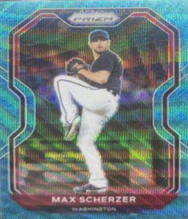 Max Scherzer [Teal Wave Prizm] #32