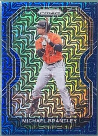 Michael Brantley [Blue Mojo Prizm] #243