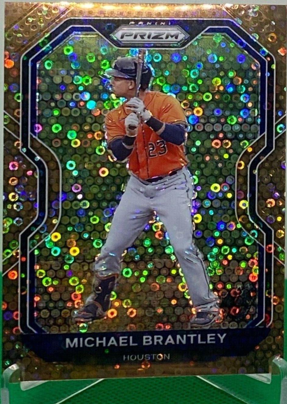 Michael Brantley [Bronze Donut Circles Prizm] #243