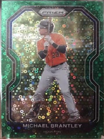 Michael Brantley [Green Donut Circles Prizm] #243