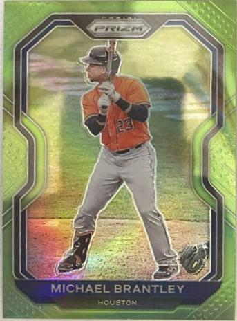 Michael Brantley [Lime Green Prizm] #243