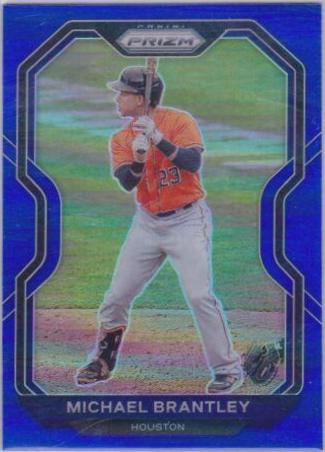 Michael Brantley [Navy Blue Carolina Blue] #243