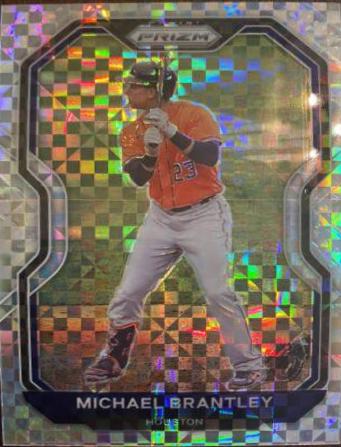 Michael Brantley [Power Plaid Prizm] #243