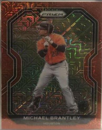 Michael Brantley [Red Mojo Prizm] #243