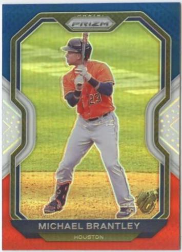 Michael Brantley [Red, White, and Blue Prizm] #243