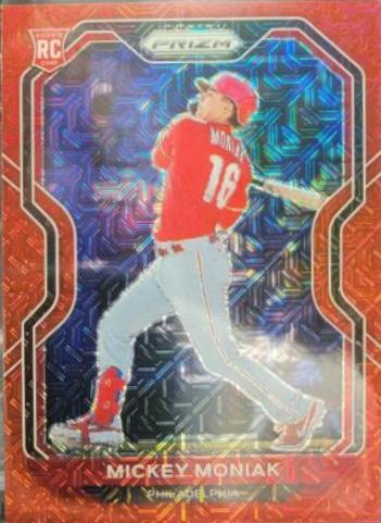 Mickey Moniak [Red Mojo Prizm] #190
