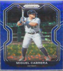 Miguel Cabrera [Blue Donut Circles Prizm] #250
