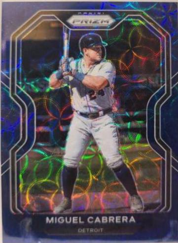 Miguel Cabrera [Navy Blue Kaleidoscope Prizm] #250