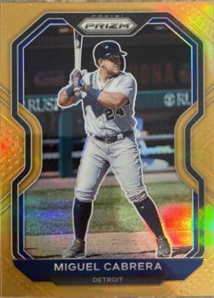 Miguel Cabrera [Neon Orange Prizm] #250