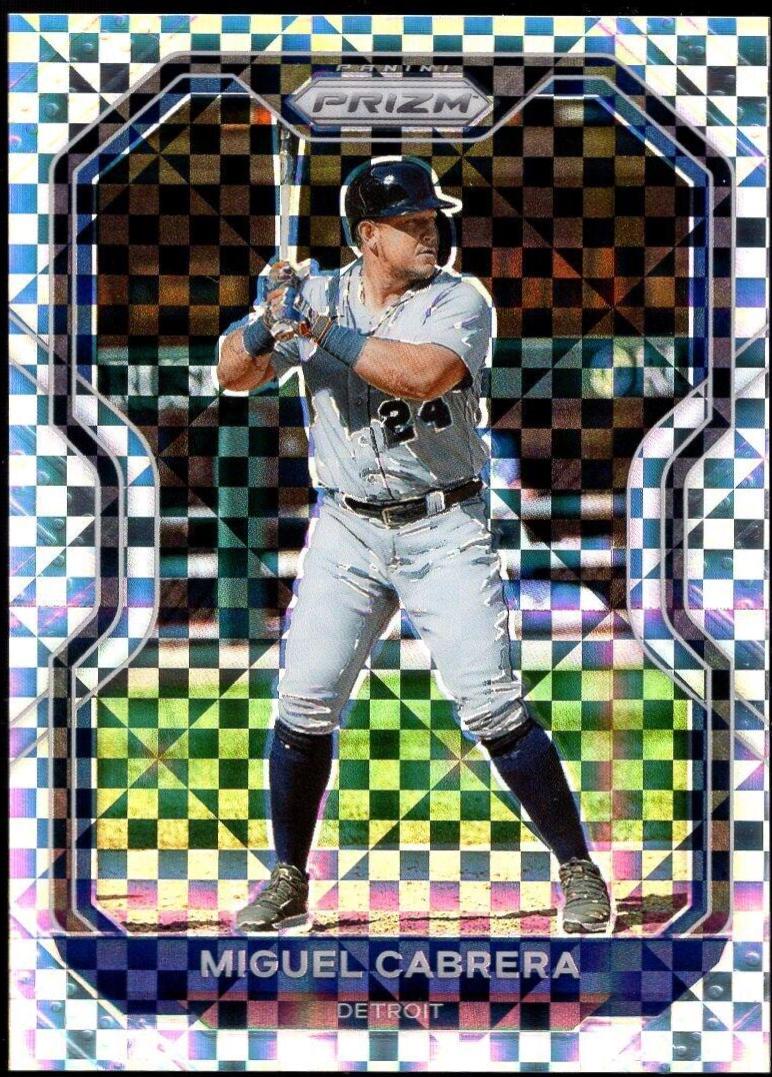 Miguel Cabrera [Power Plaid Prizm] #250