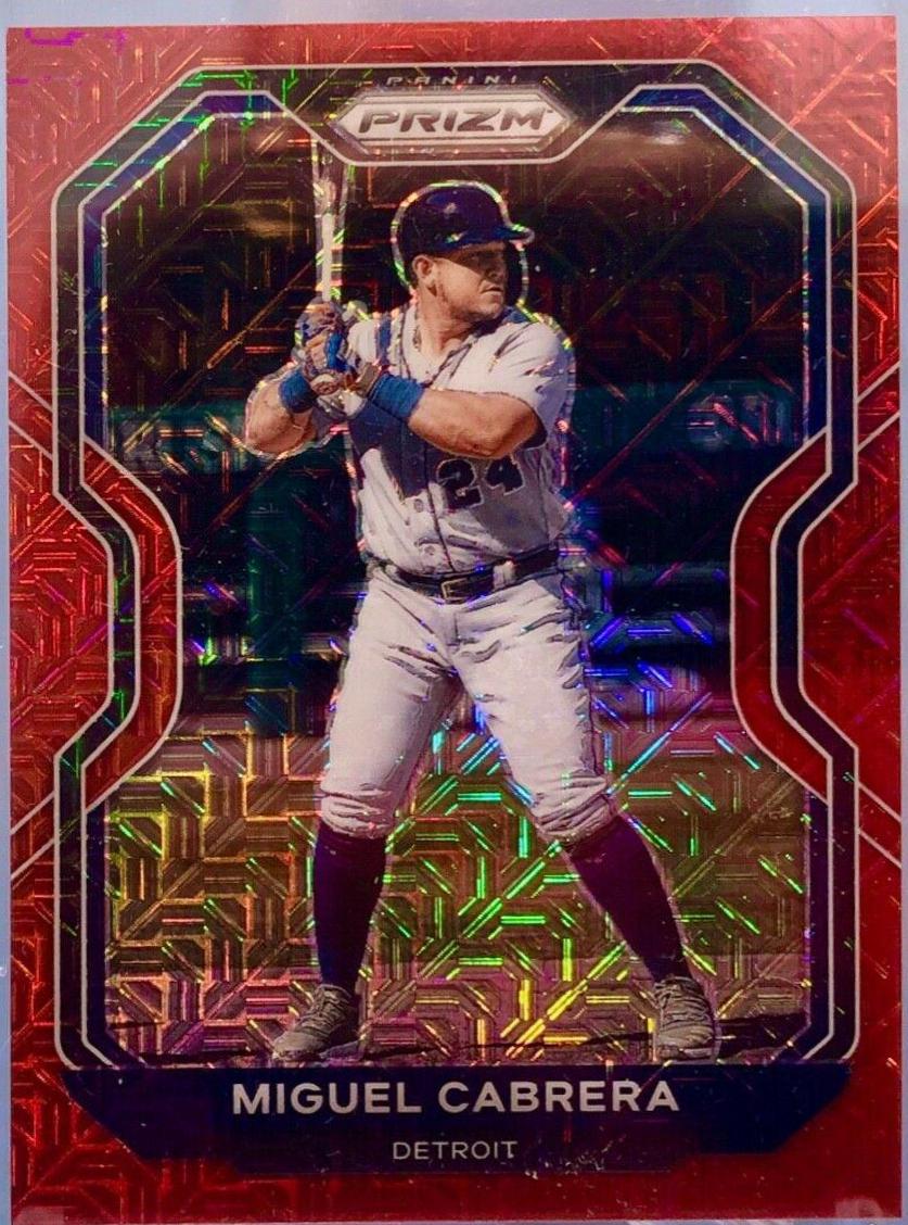 Miguel Cabrera [Red Mojo Prizm] #250