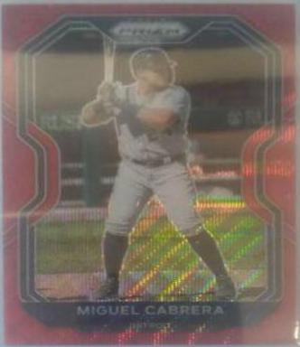 Miguel Cabrera [Red Wave Prizm] #250