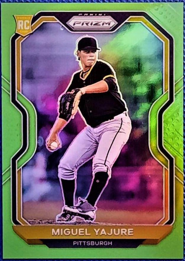 Miguel Yajure [Lime Green Prizm] #165