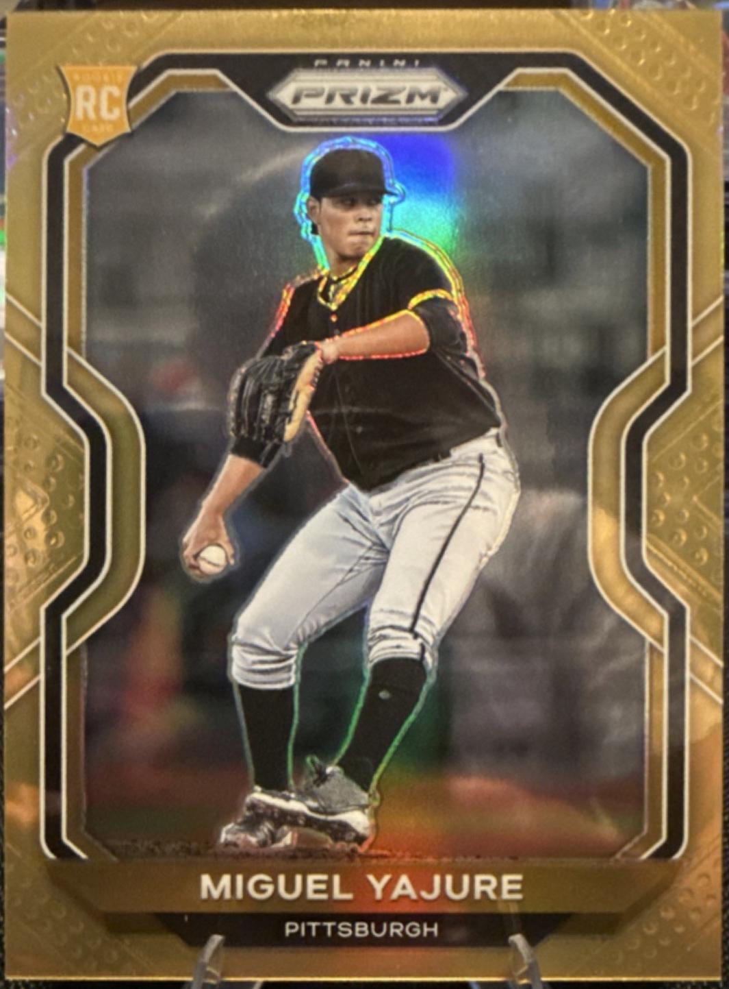 Miguel Yajure [Neon Orange Prizm] #165