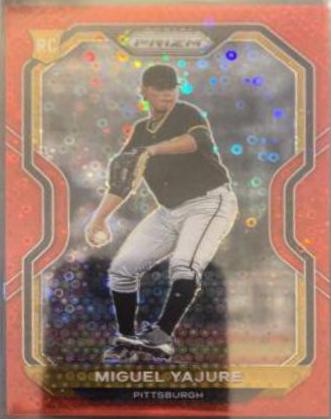Miguel Yajure [Red Donut Circles Prizm] #165