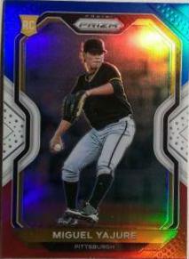 Miguel Yajure [Red, White, and Blue Prizm] #165