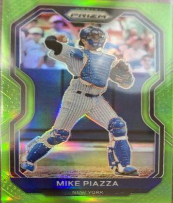 Mike Piazza [Lime Green Prizm] #160