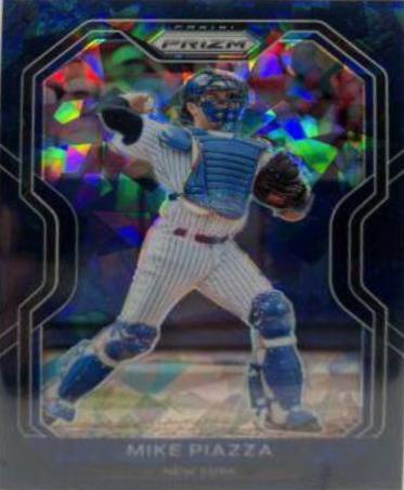 Mike Piazza [Navy Blue Cracked Ice Prizm] #160