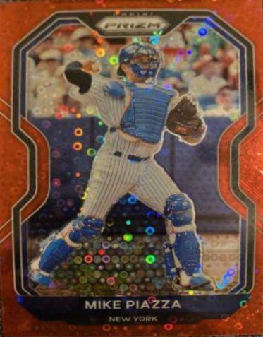 Mike Piazza [Red Donut Circles Prizm] #160