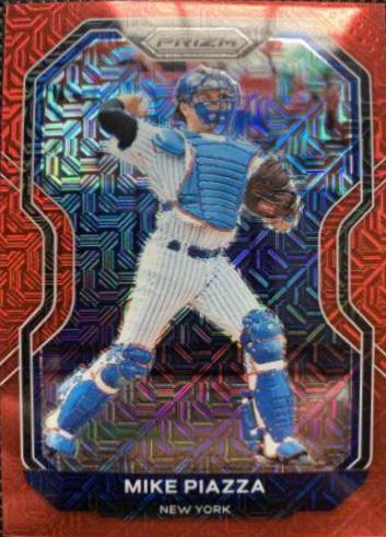 Mike Piazza [Red Mojo Prizm] #160