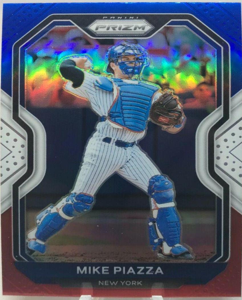 Mike Piazza [Red, White, and Blue Prizm] #160