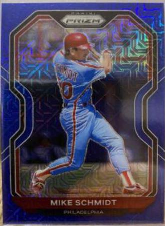 Mike Schmidt [Blue Mojo Prizm] #124