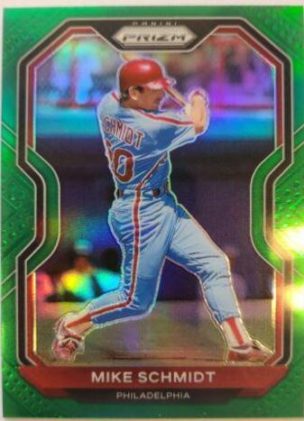 Mike Schmidt [Green Prizm] #124