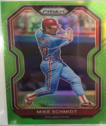 Mike Schmidt [Lime Green Prizm] #124