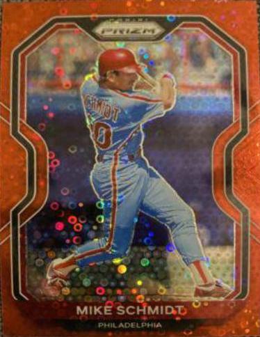 Mike Schmidt [Red Donut Circles Prizm] #124