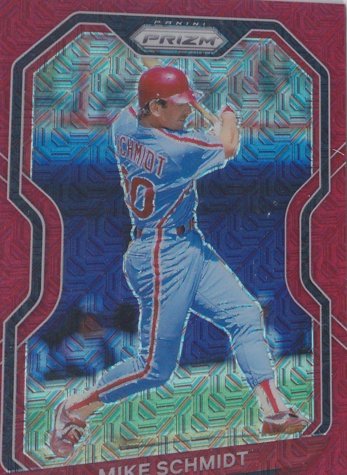Mike Schmidt [Red Mojo Prizm] #124