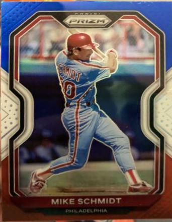 Mike Schmidt [Red, White, and Blue Prizm] #124