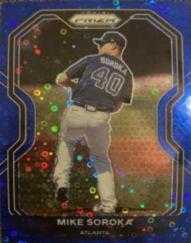 Mike Soroka [Blue Donut Circles Prizm] #174