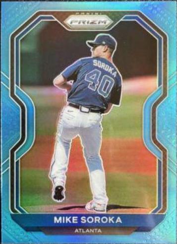 Mike Soroka [Carolina Blue Prizm] #174