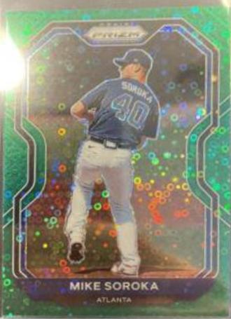 Mike Soroka [Green Donut Circles Prizm] #174