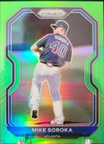 Mike Soroka [Lime Green Prizm] #174
