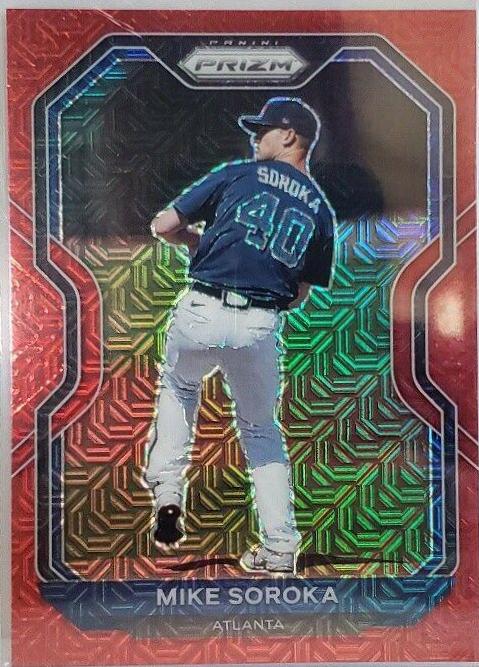 Mike Soroka [Red Mojo Prizm] #174