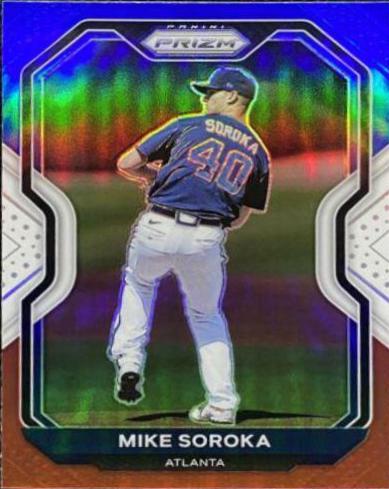 Mike Soroka [Red, White, and Blue Prizm] #174
