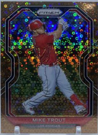 Mike Trout [Bronze Donut Circles Prizm] #173