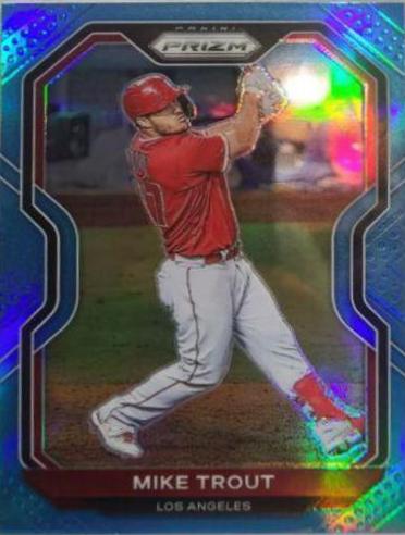 Mike Trout [Carolina Blue Prizm] #173