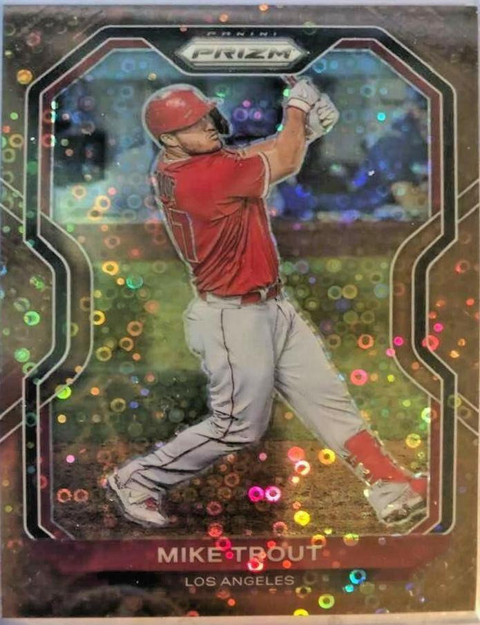 Mike Trout [Gold Donut Circles Prizm] #173