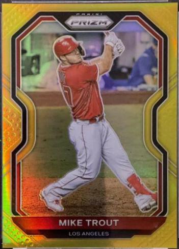 Mike Trout [Gold Prizm] #173