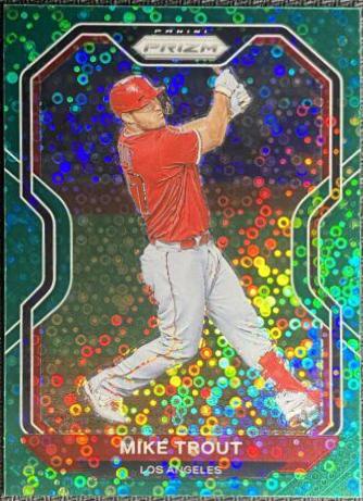 Mike Trout [Green Donut Circles Prizm] #173