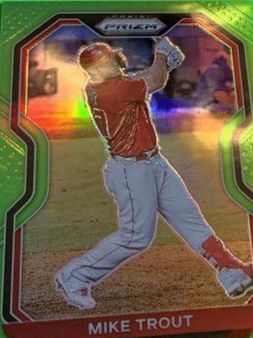 Mike Trout [Lime Green Prizm] #173