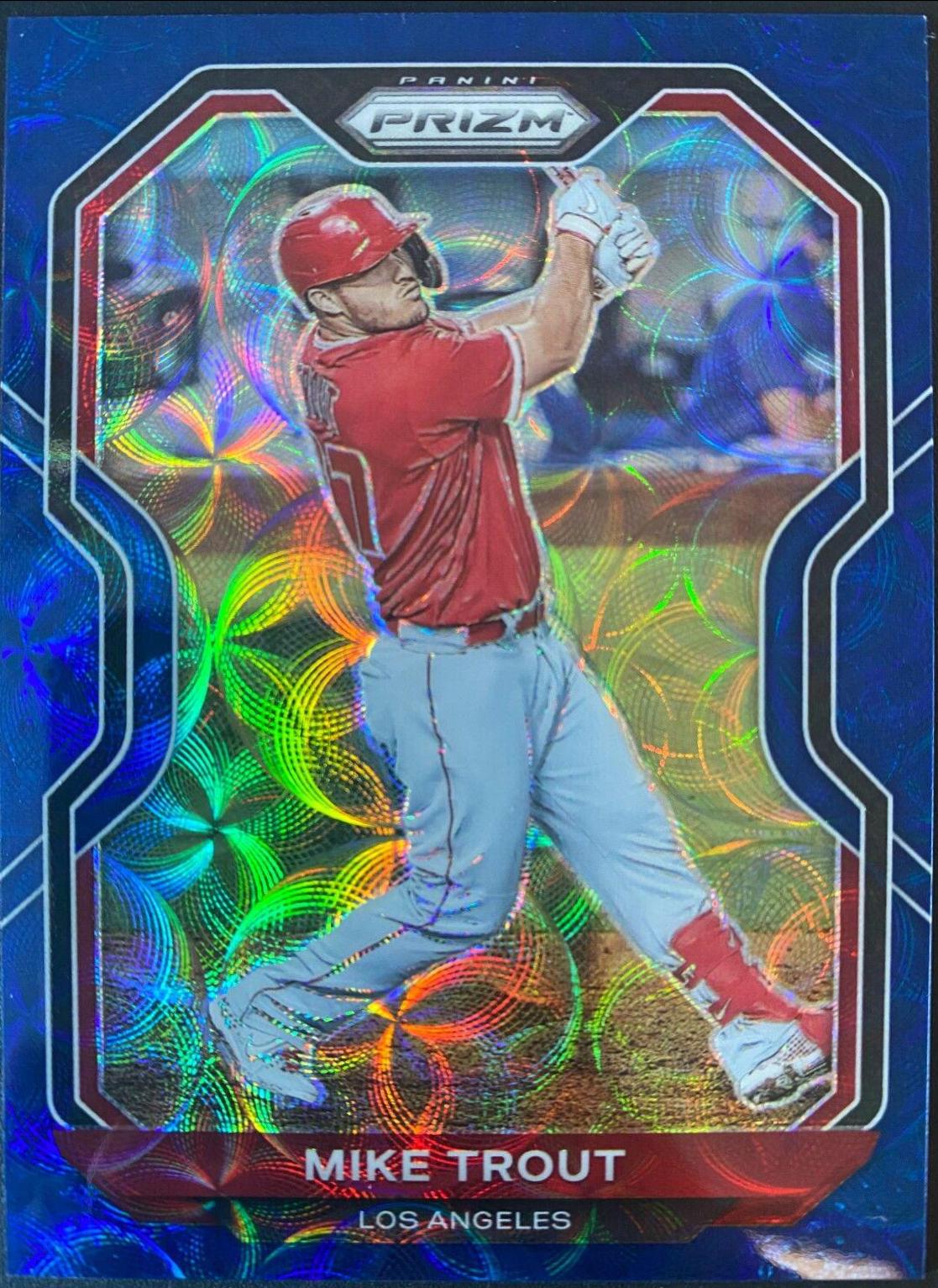 Mike Trout [Navy Blue Kaleidoscope Prizm] #173