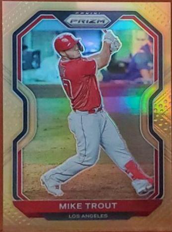Mike Trout [Neon Orange Prizm] #173