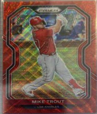 Mike Trout [Red Wave Prizm] #173