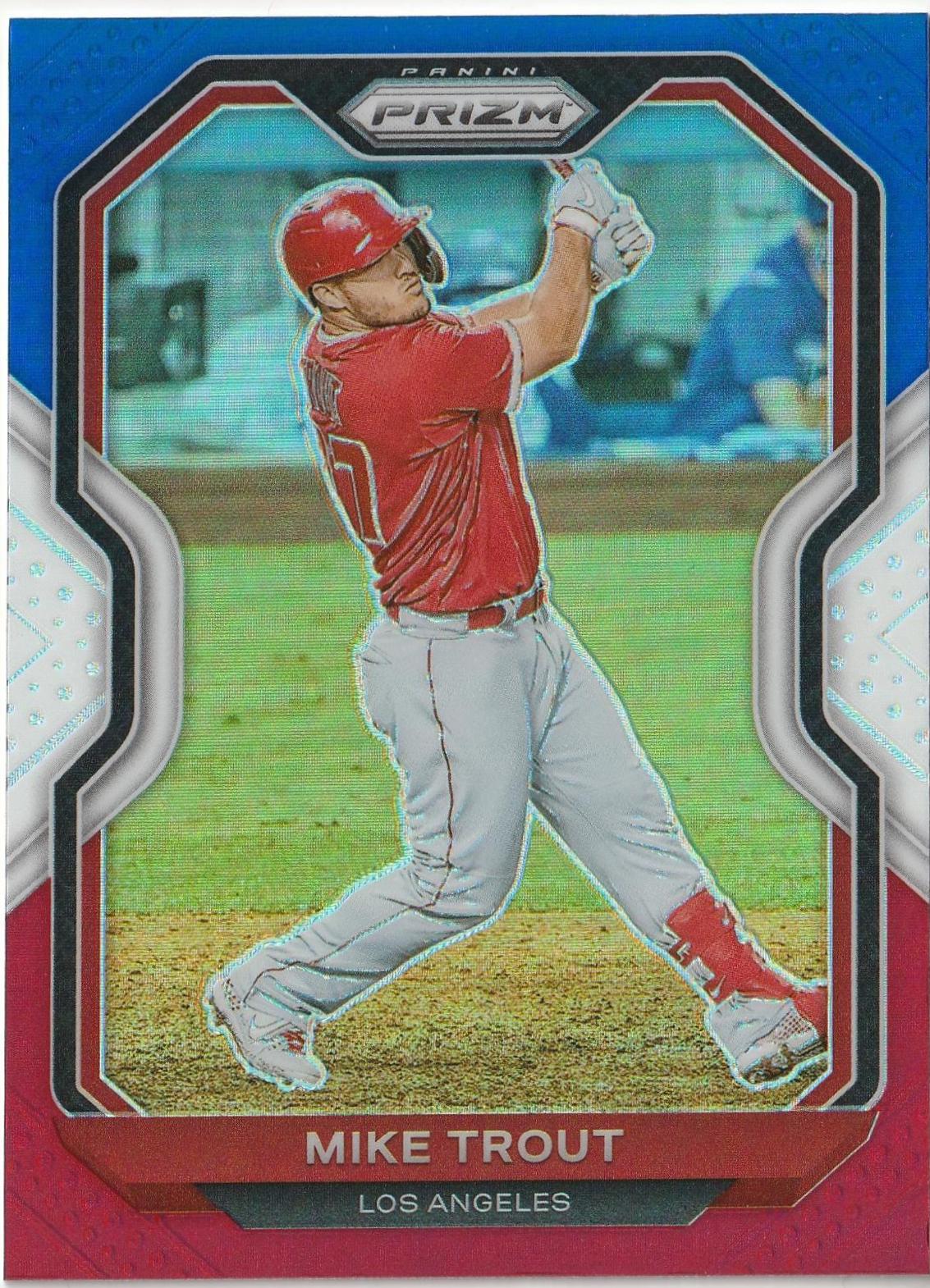 Mike Trout [Red, White, and Blue Prizm] #173