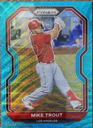 Mike Trout [Teal Wave Prizm] #173
